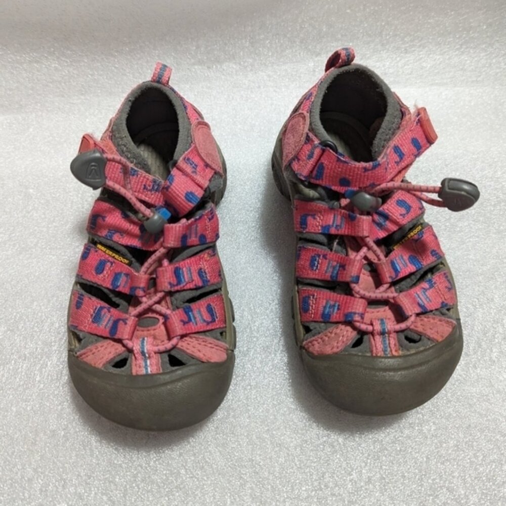 KEEN Kids pink whale water shoes sandals slip-on kids size 10 - Picture 2 of 7